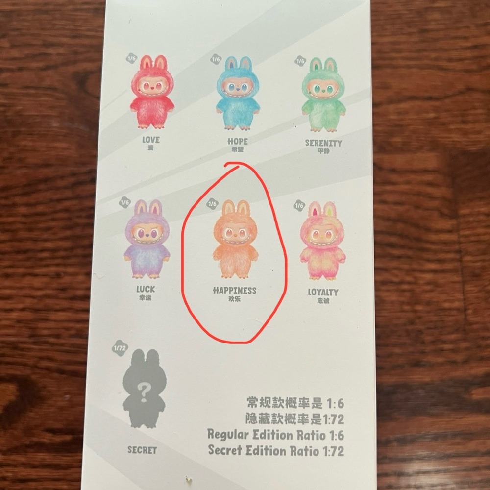 AUTHENTIC Big Into Energy Labubu- Happiness Unopened